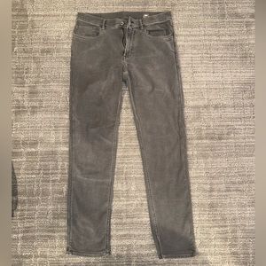 Faherty Men’s Stretch Terry 5-Pocket Pants - Iron 32”